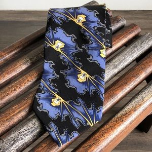 Vintage Grateful Dead Devil’s Friend First Set Printed Silk Tie